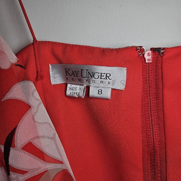 Kay Unger 100% Silk Corset Style Pleated Top - Picture 4 of 10